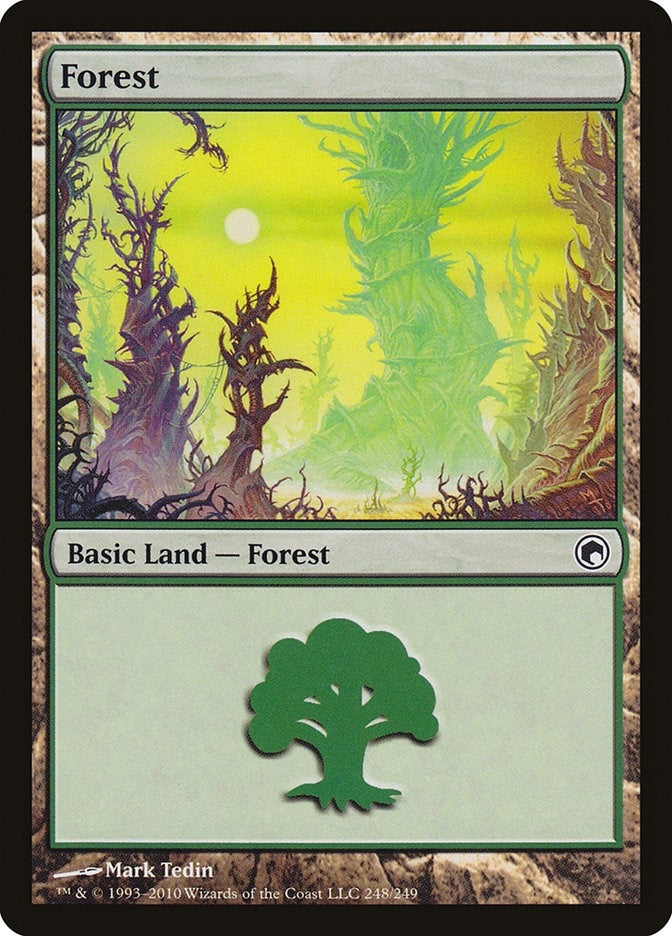 Forest (248) (248) (Scars of Mirrodin)
