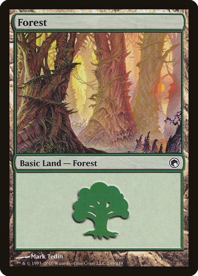 Forest (249) (249) (Scars of Mirrodin)