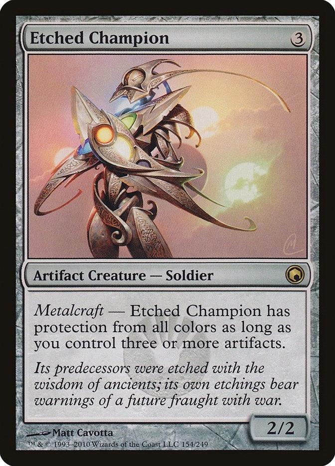 Etched Champion (154) (Scars of Mirrodin)
