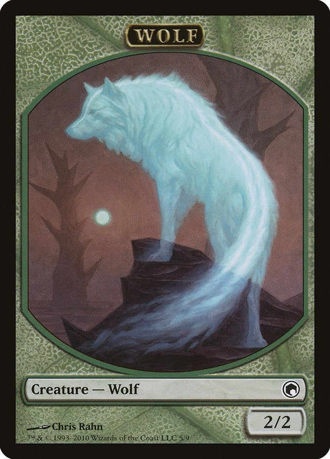 Wolf Token (5) (Scars of Mirrodin)