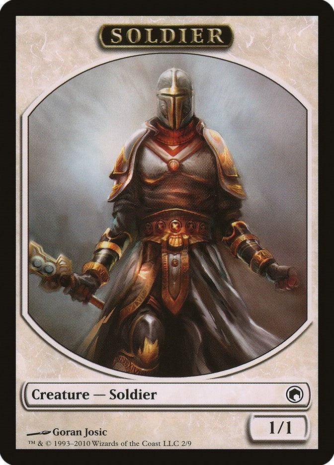 Soldier Token (2) (Scars of Mirrodin)
