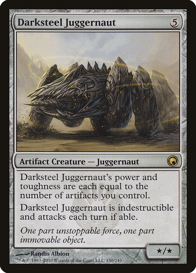 Darksteel Juggernaut (150) (Scars of Mirrodin)