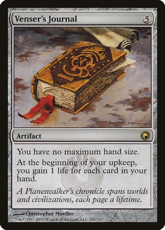 Venser's Journal (220) (Scars of Mirrodin)