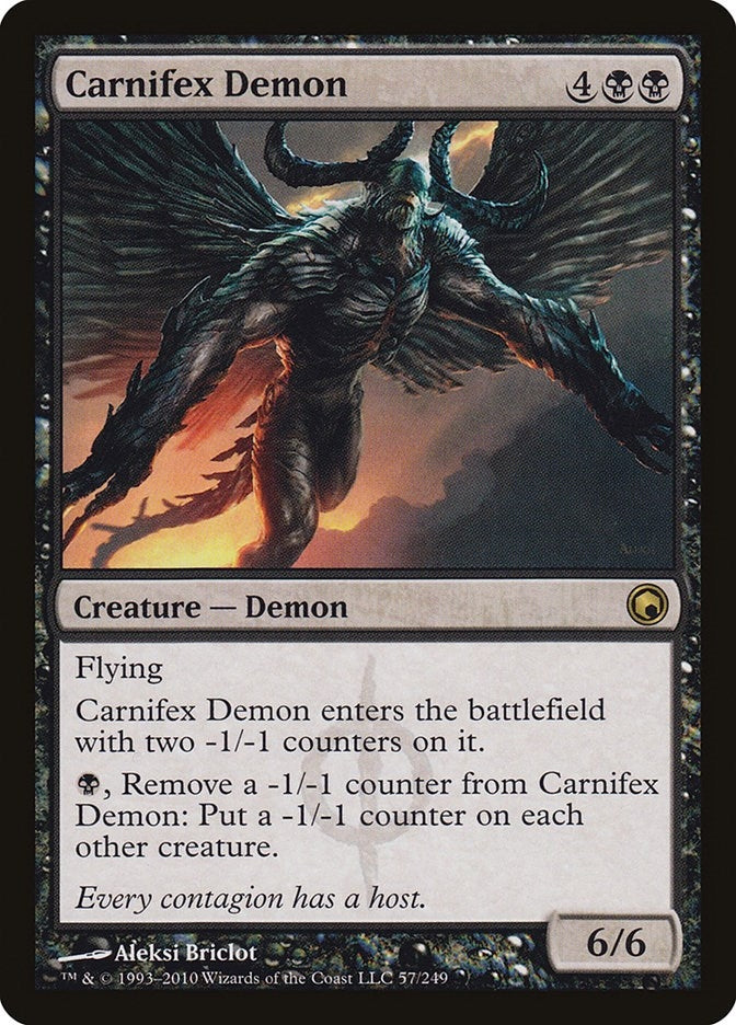 Carnifex Demon (57) (Scars of Mirrodin)