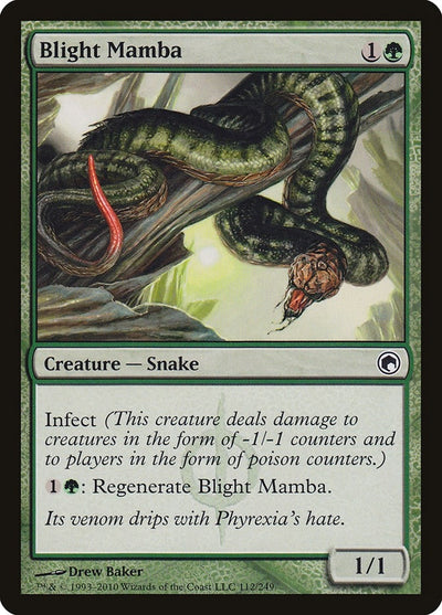 Blight Mamba (112) (Scars of Mirrodin)