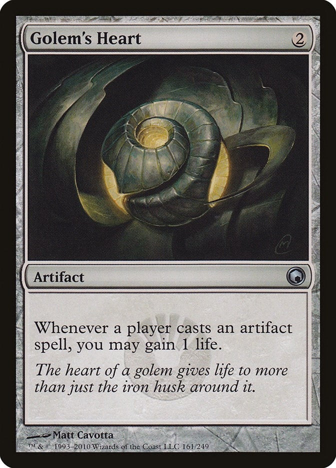 Golem's Heart (161) (Scars of Mirrodin)