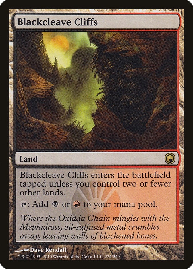 Blackcleave Cliffs (224) (Scars of Mirrodin)