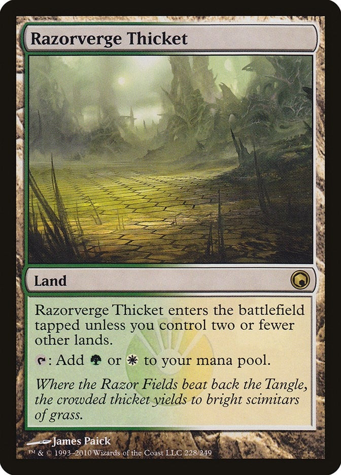 Razorverge Thicket (228) (Scars of Mirrodin)