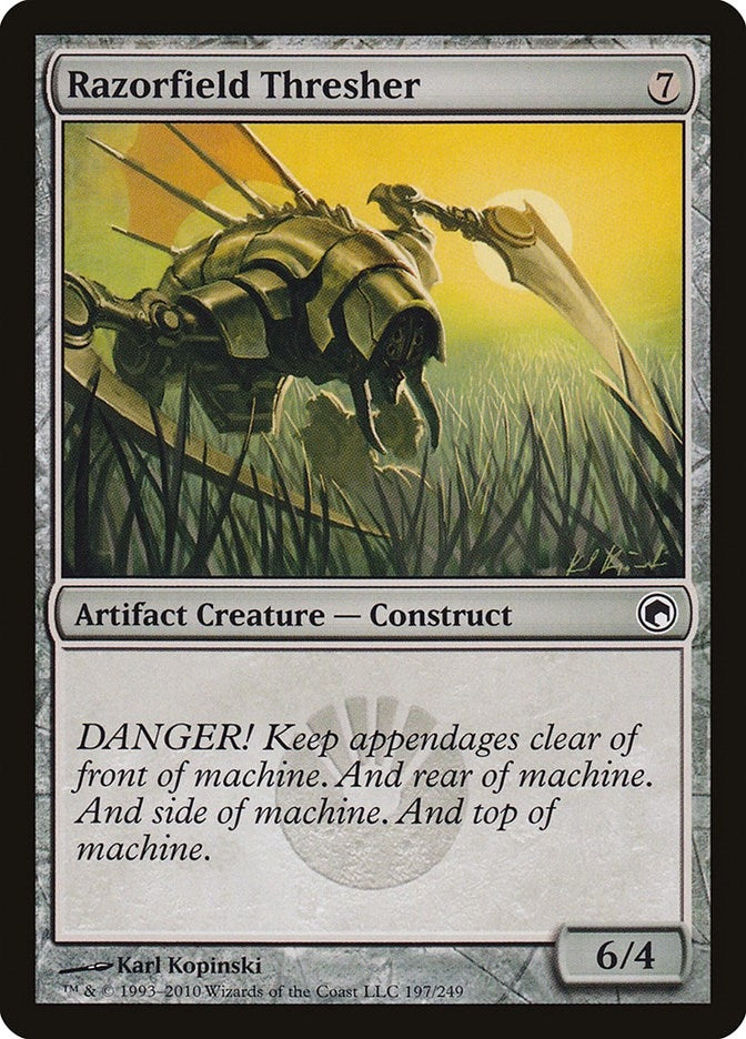 Razorfield Thresher (197) (Scars of Mirrodin)