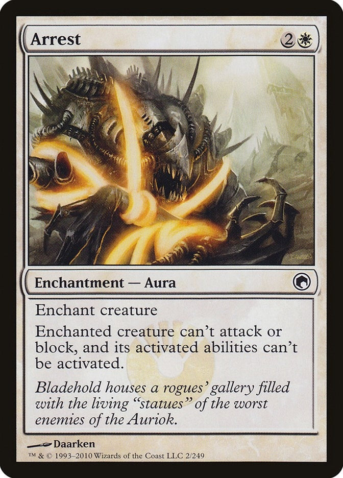 Arrest (2) (Scars of Mirrodin)