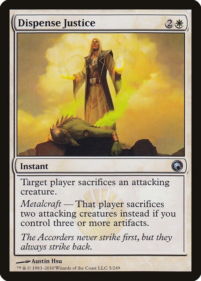 Dispense Justice (5) (Scars of Mirrodin)