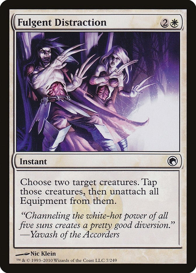 Fulgent Distraction (7) (Scars of Mirrodin)