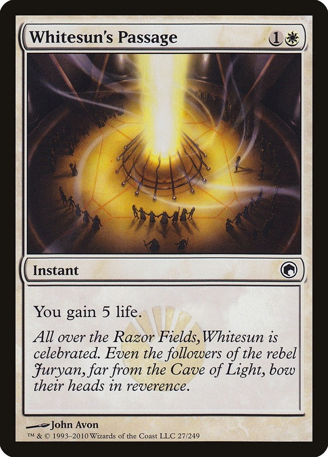 Whitesun's Passage (27) (Scars of Mirrodin)