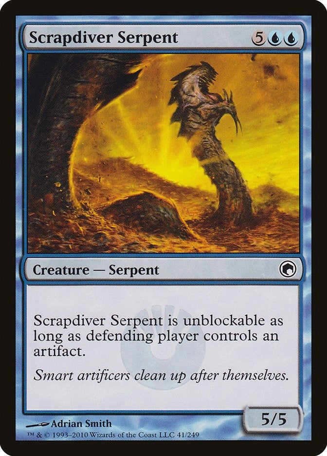Scrapdiver Serpent (41) (Scars of Mirrodin)