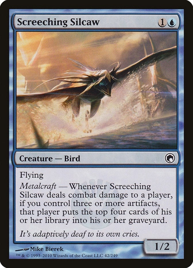 Screeching Silcaw (42) (Scars of Mirrodin)