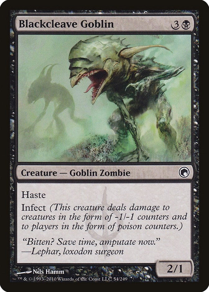 Blackcleave Goblin (54) (Scars of Mirrodin)