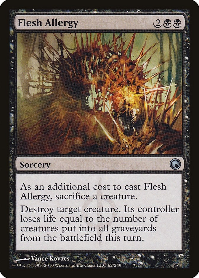 Flesh Allergy (62) (Scars of Mirrodin)