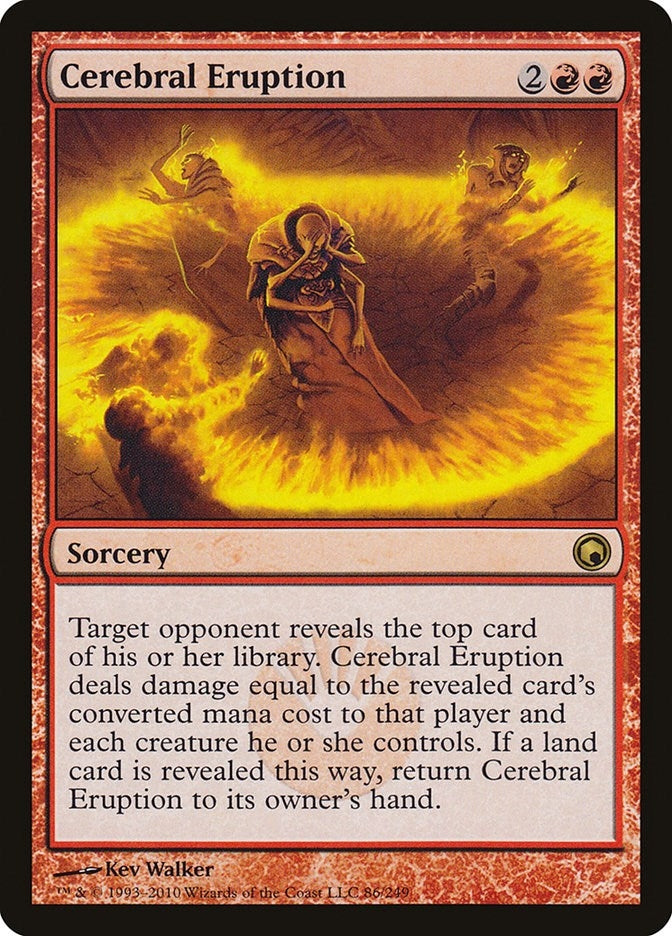 Cerebral Eruption (86) (Scars of Mirrodin)