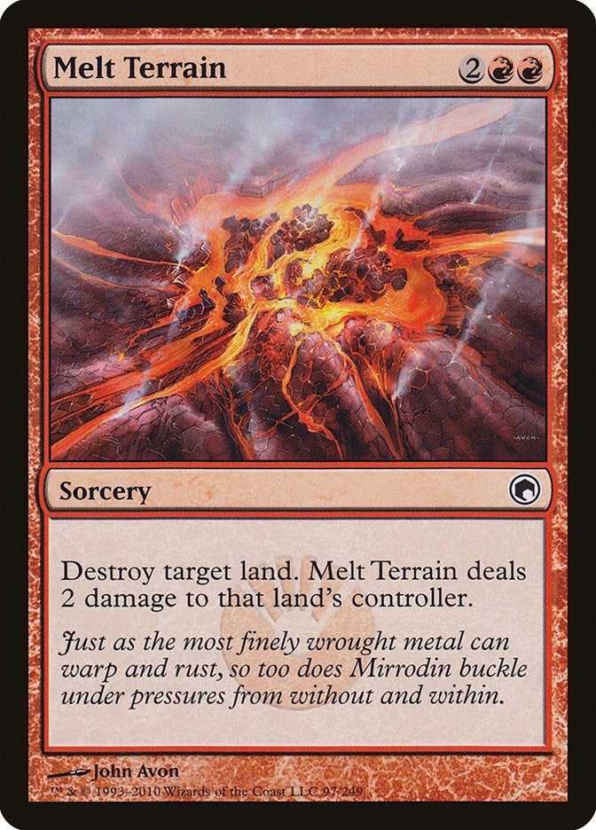 Melt Terrain (97) (Scars of Mirrodin)