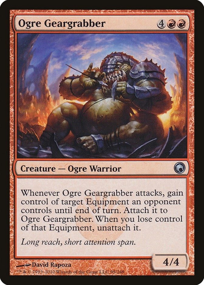 Ogre Geargrabber (99) (Scars of Mirrodin)