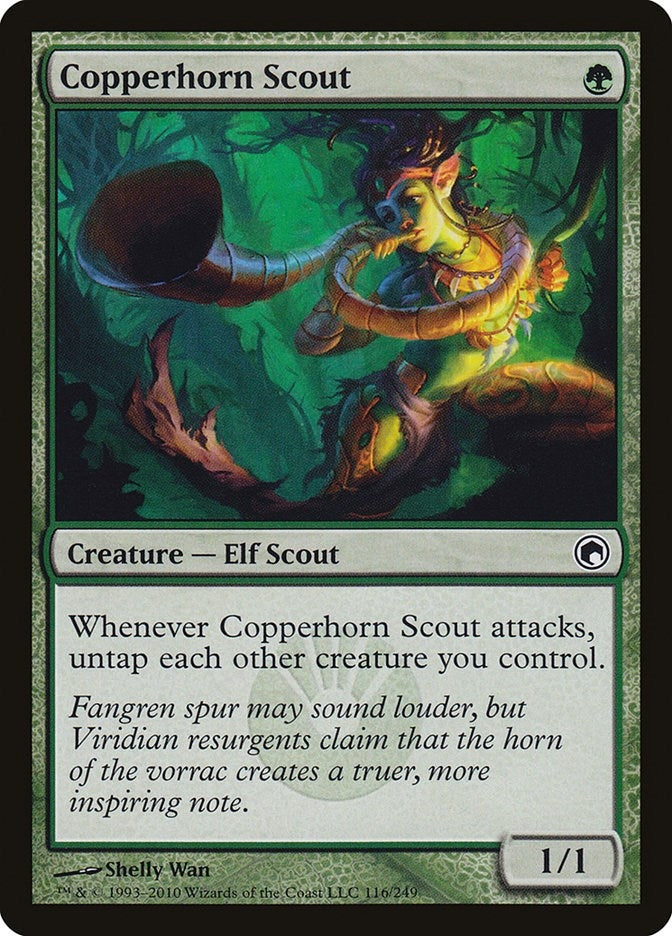 Copperhorn Scout (116) (Scars of Mirrodin)