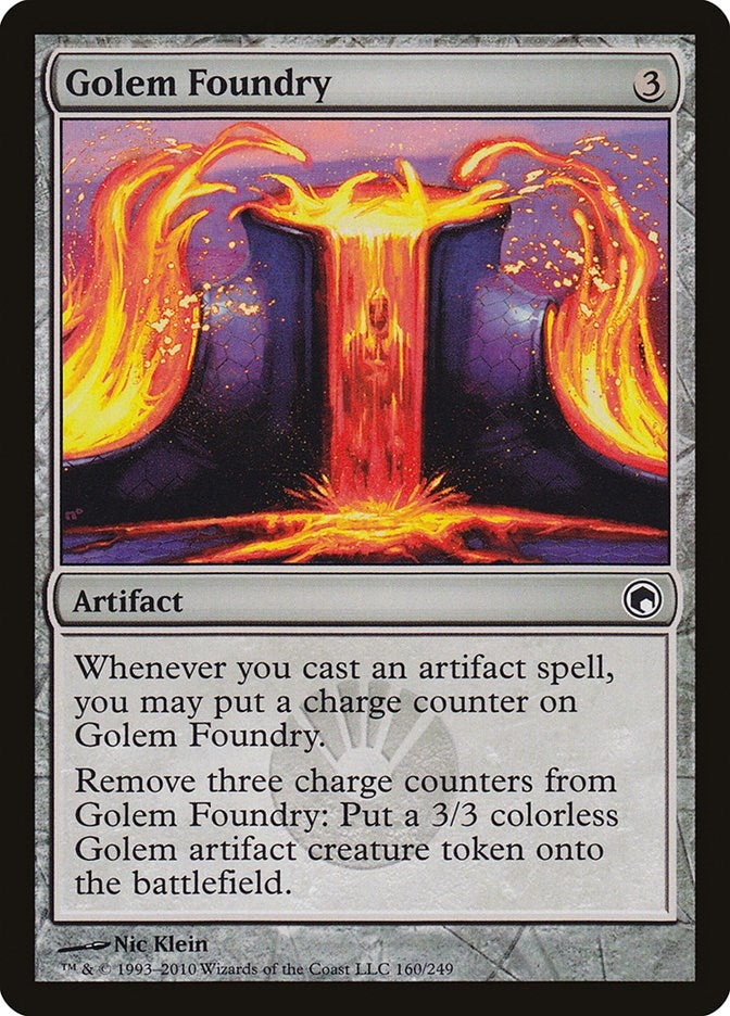 Golem Foundry (160) (Scars of Mirrodin)
