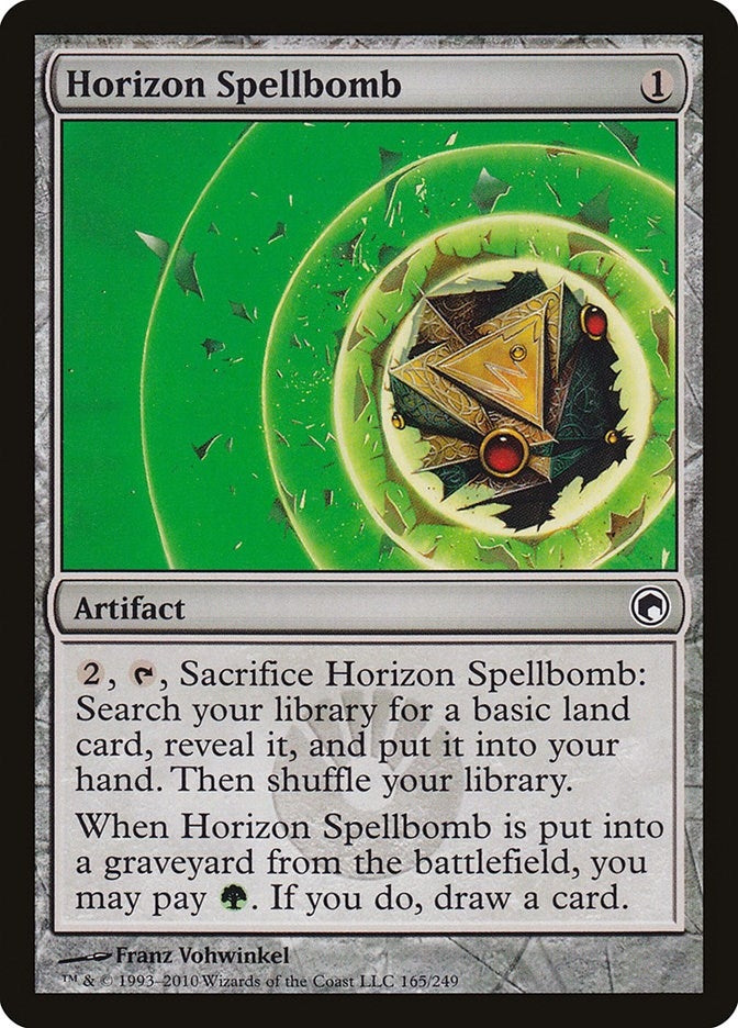 Horizon Spellbomb (165) (Scars of Mirrodin)