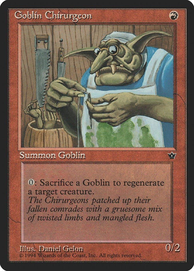 Goblin Chirurgeon (Gelon) (Fallen Empires)
