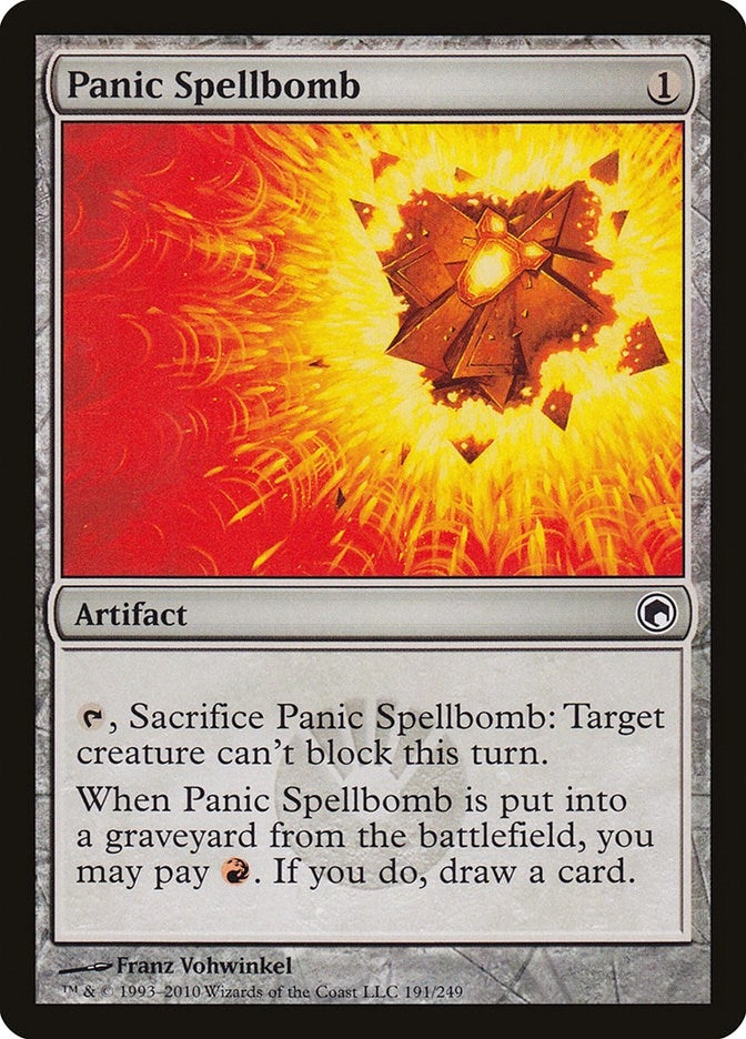 Panic Spellbomb (191) (Scars of Mirrodin)