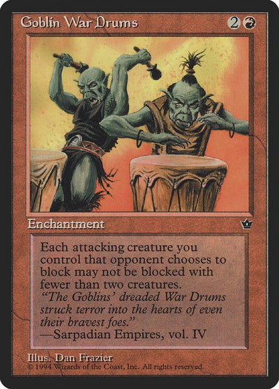 Goblin War Drums (Frazier) (Fallen Empires)