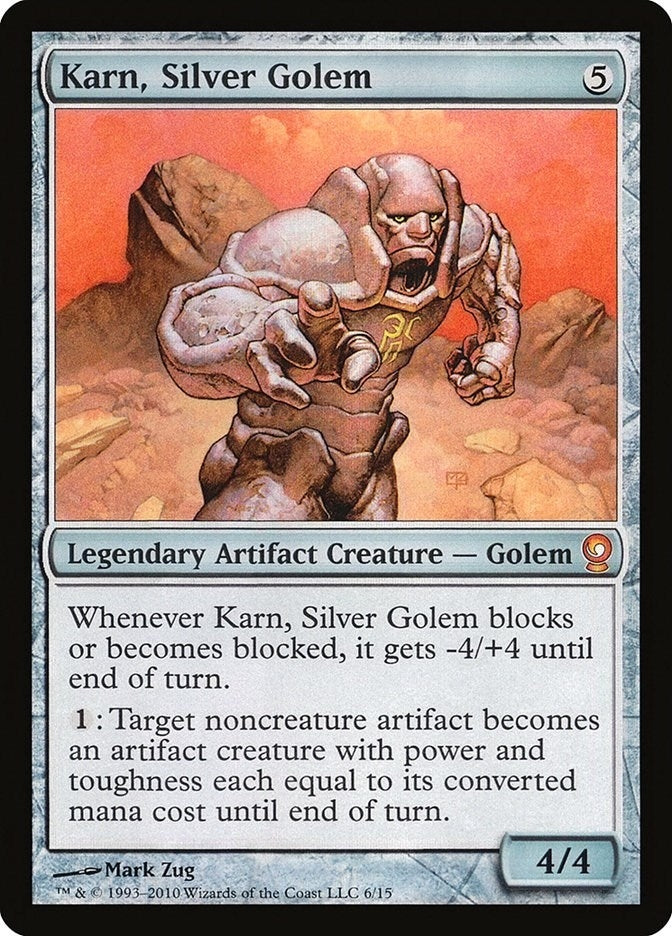 Karn, Silver Golem (6) (From the Vault: Relics)