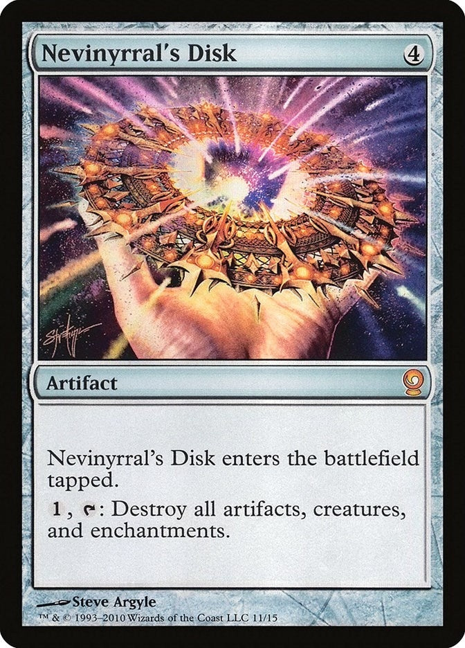 Nevinyrral's Disk (11) (From the Vault: Relics)