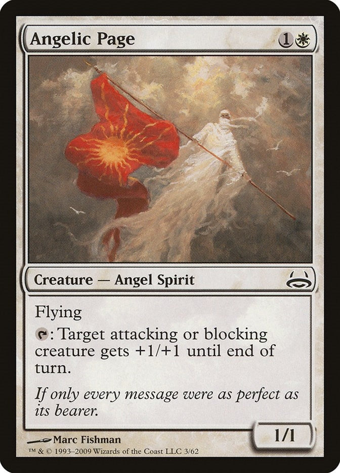 Angelic Page (3) (Duel Decks: Divine vs. Demonic)