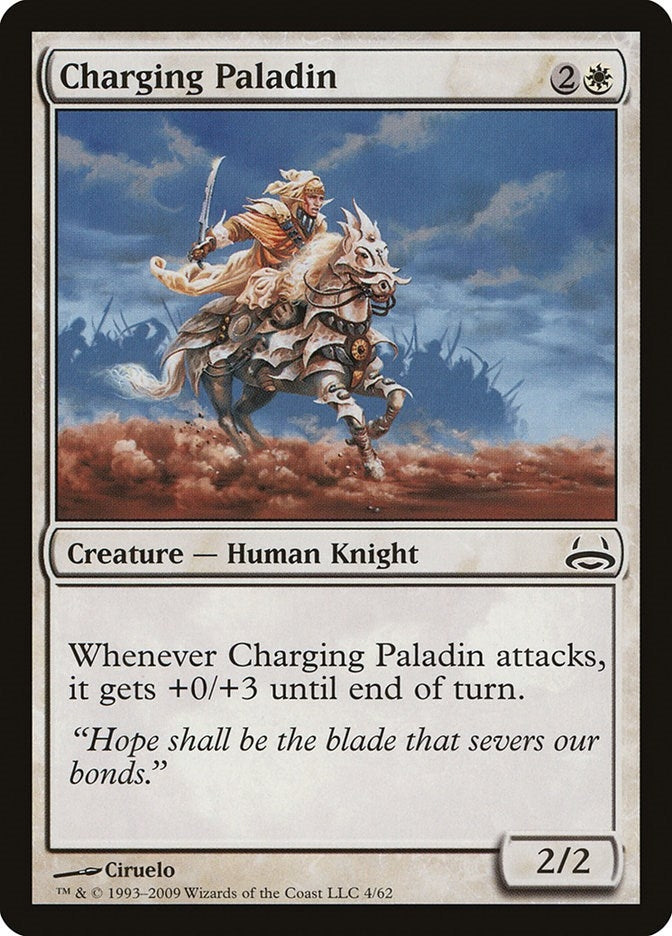 Charging Paladin (4) (Duel Decks: Divine vs. Demonic)