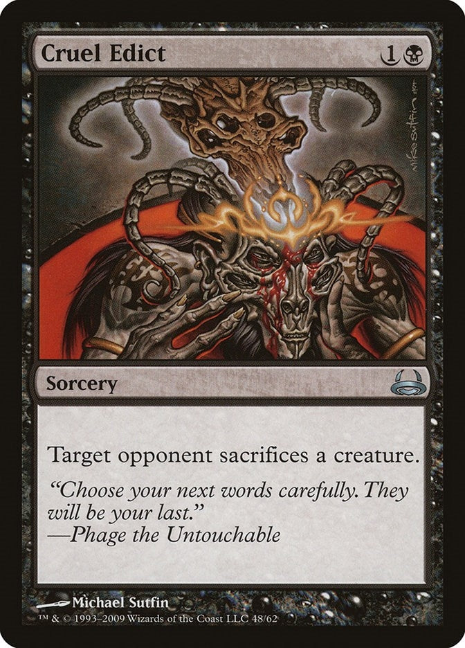 Cruel Edict (48) (Duel Decks: Divine vs. Demonic)