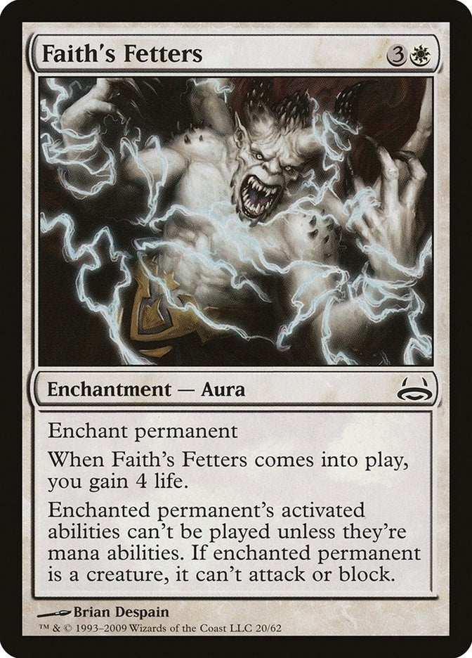 Faith's Fetters (20) (Duel Decks: Divine vs. Demonic)