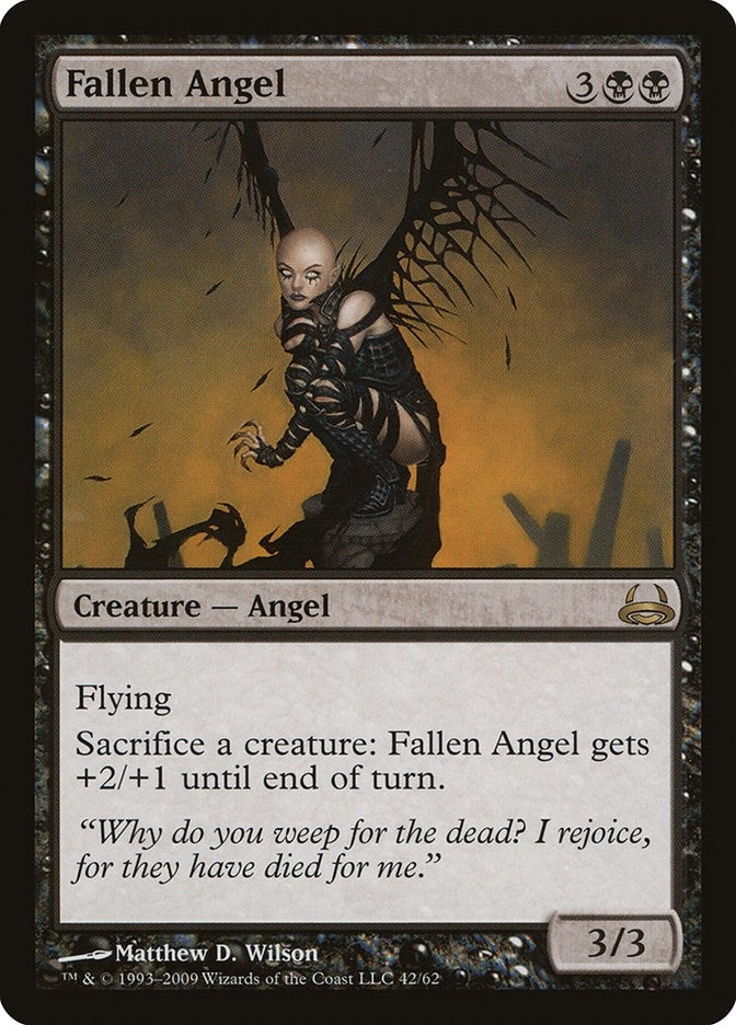 Fallen Angel (42) (Duel Decks: Divine vs. Demonic)