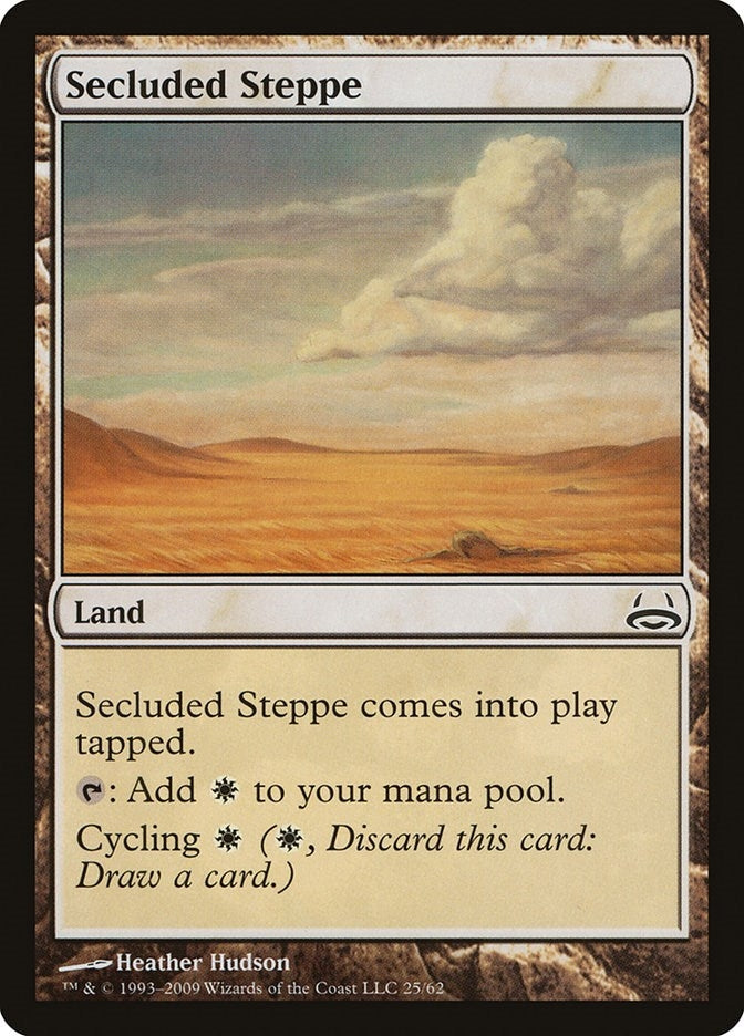 Secluded Steppe (25) (Duel Decks: Divine vs. Demonic)