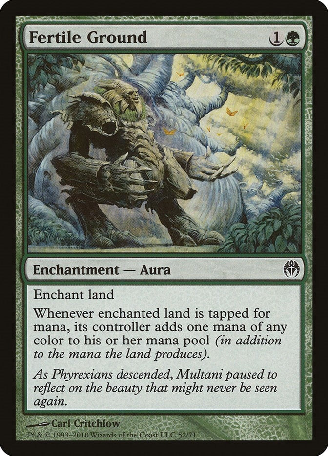 Fertile Ground (52) (Duel Decks: Phyrexia vs. the Coalition)