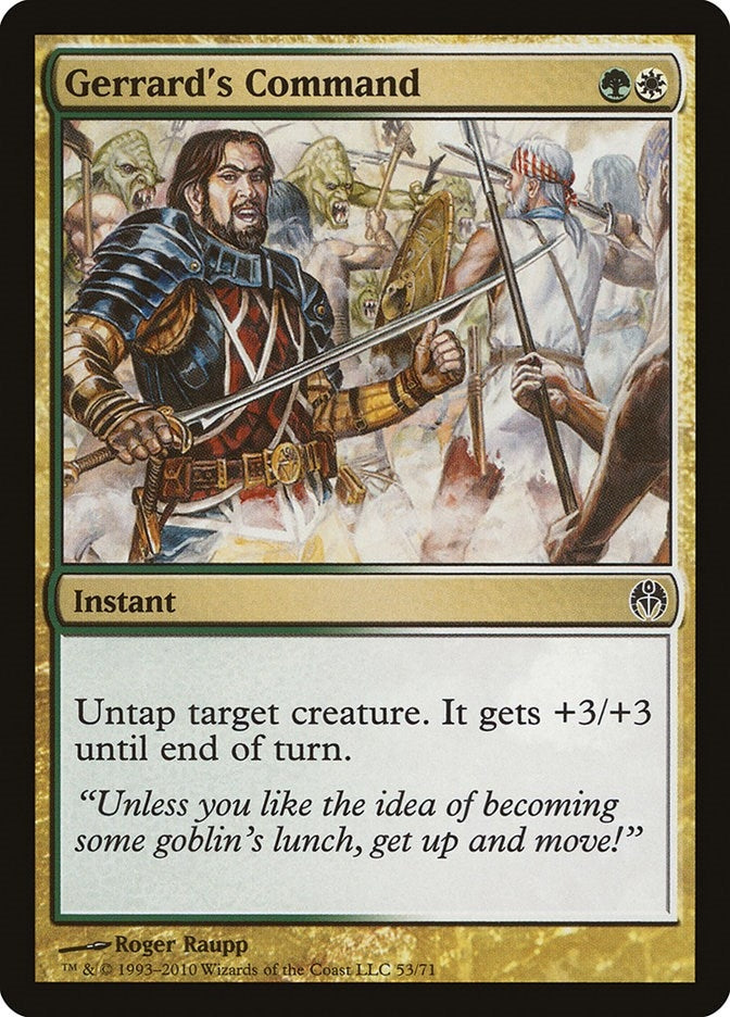 Gerrard's Command (53) (Duel Decks: Phyrexia vs. the Coalition)