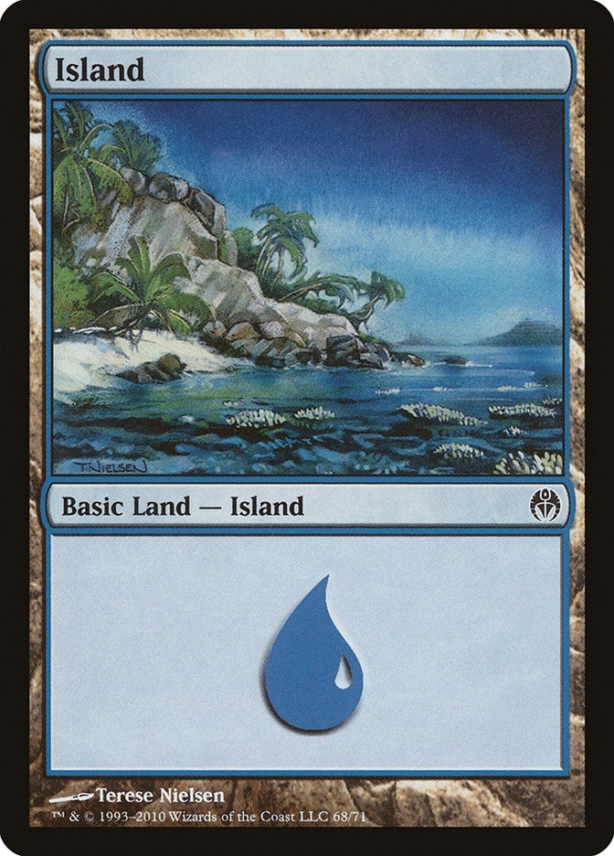 Island (68) (68) (Duel Decks: Phyrexia vs. the Coalition)