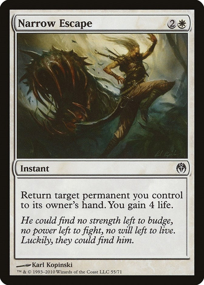 Narrow Escape (55) (Duel Decks: Phyrexia vs. the Coalition)