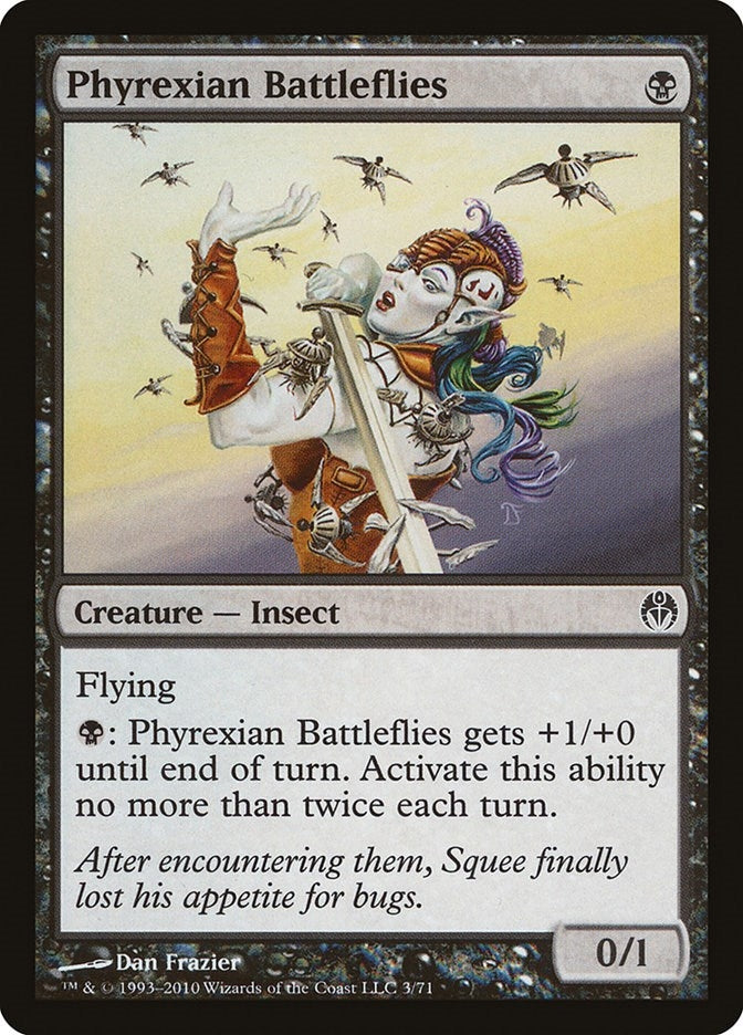 Phyrexian Battleflies (3) (Duel Decks: Phyrexia vs. the Coalition)