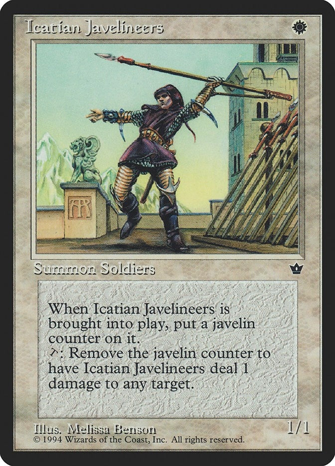Icatian Javelineers (Benson) (Fallen Empires)