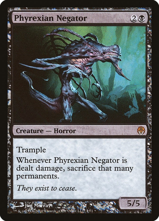 Phyrexian Negator (1) (Duel Decks: Phyrexia vs. the Coalition)