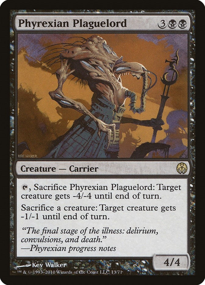 Phyrexian Plaguelord (13) (Duel Decks: Phyrexia vs. the Coalition)