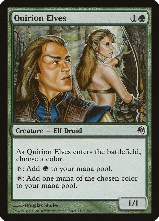 Quirion Elves (39) (Duel Decks: Phyrexia vs. the Coalition)
