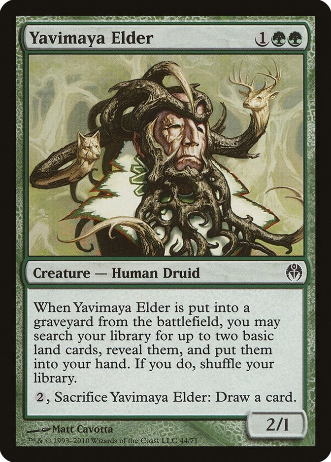 Yavimaya Elder (44) (Duel Decks: Phyrexia vs. the Coalition)