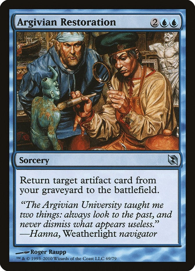 Argivian Restoration (69) (Duel Decks: Elspeth vs. Tezzeret)
