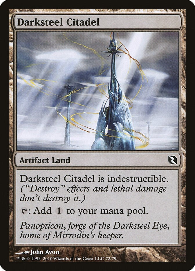Darksteel Citadel (72) (Duel Decks: Elspeth vs. Tezzeret)